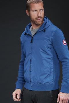 Ropa Canada Goose Hombre Outlet - WindBridge Sudadera Con Capucha Azules XB7584309